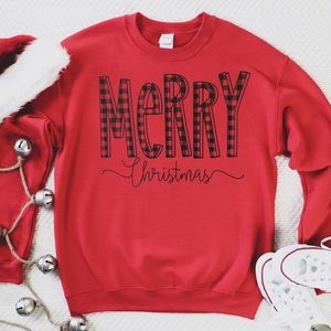 Size Medium Merry Christmas sweatshirt